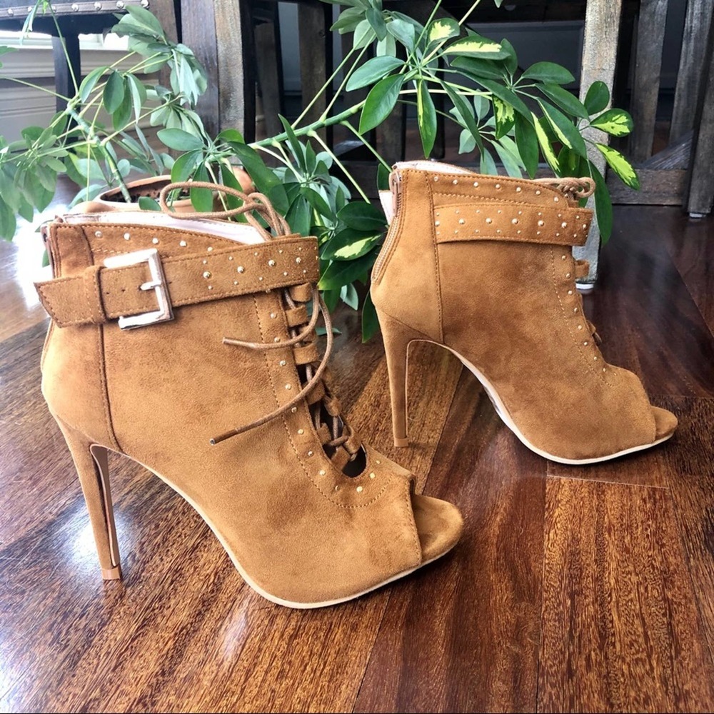 Suede Booties - Picture 3 of 8